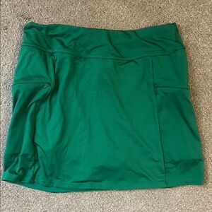 Green Athletic Skort